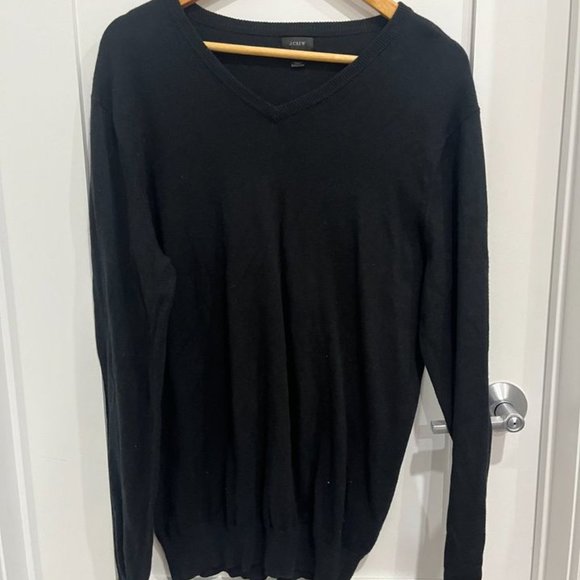 J. Crew Men's Black Sweater - Medium - Picture 1 of 4